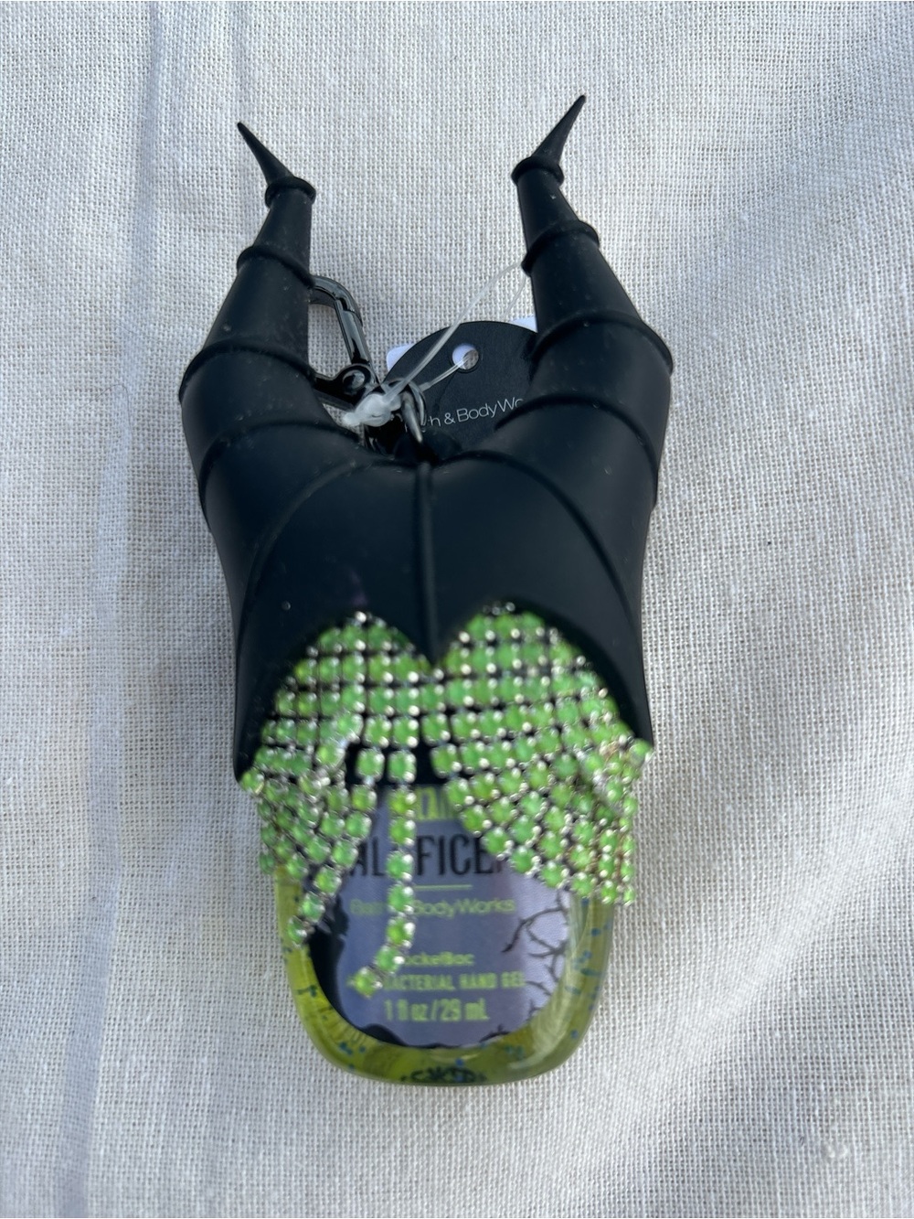 Bath & body works Malificent hand sanitizer holder, including one hand sanitizer